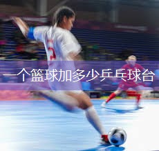 一个篮球加多少乒乓球台