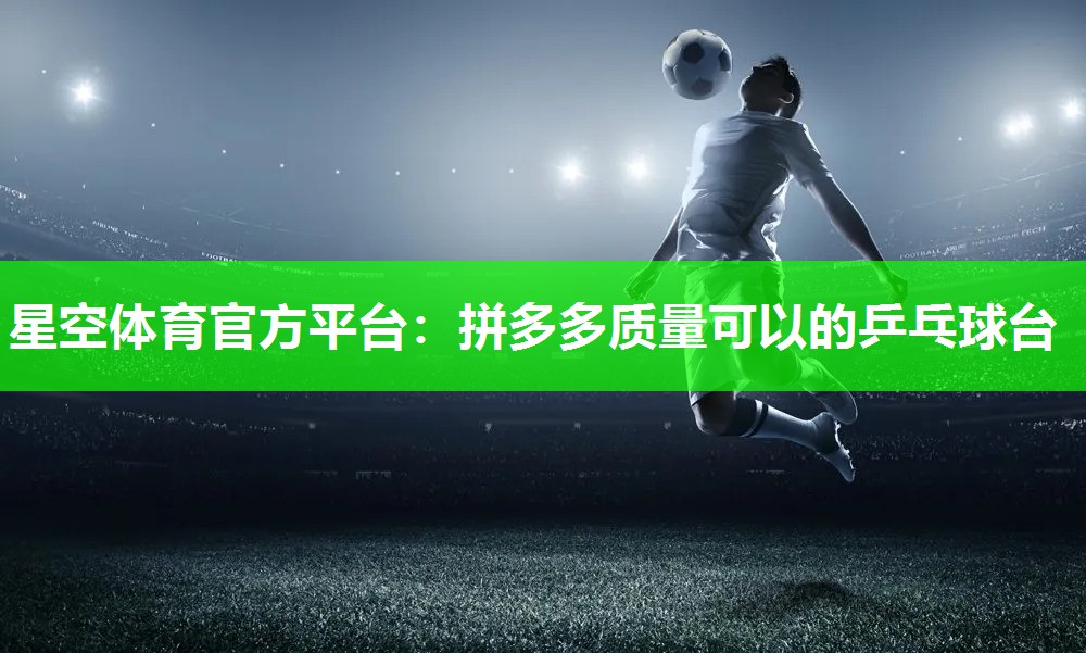 拼多多质量可以的乒乓球台